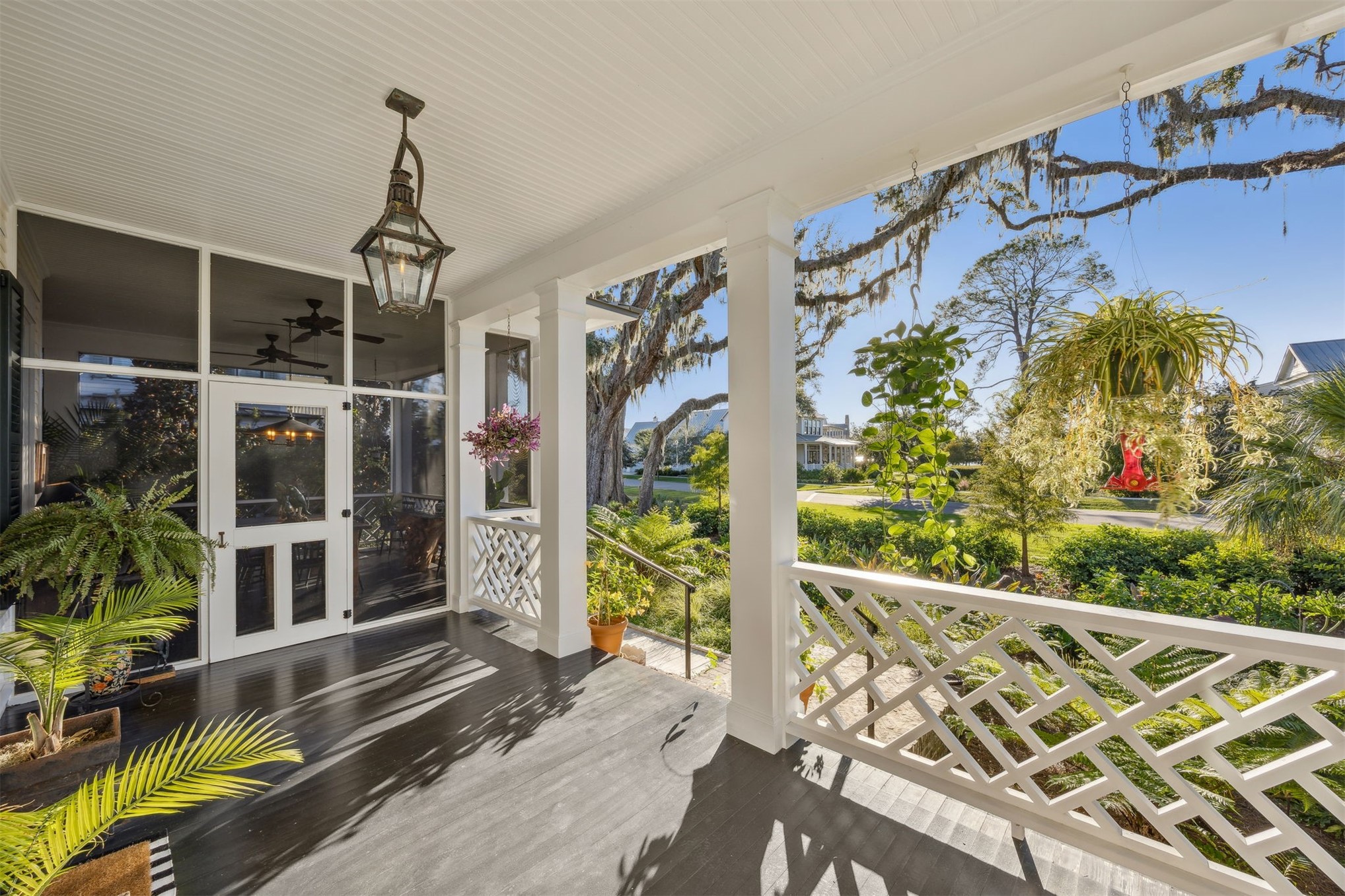 101 Broadbent Way Fernandina Beach, FL 32034 - Photo 2 of 29 a view of a balcony with potted plants