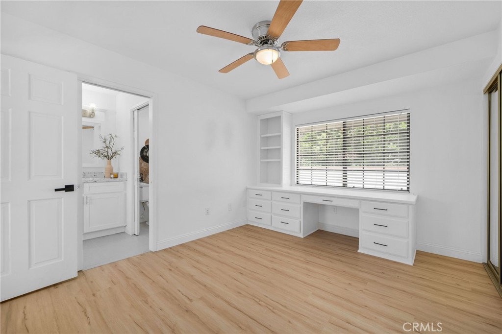 5087 Granada Court Rancho Cucamonga, CA 91737 - Photo 25 of 49 wooden floor in an empty room with a window