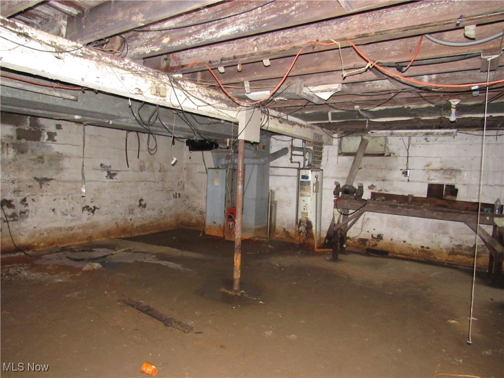 3813 Ranfield Road Kent, OH 44240 - Photo 23 of 24 Basement with water heater