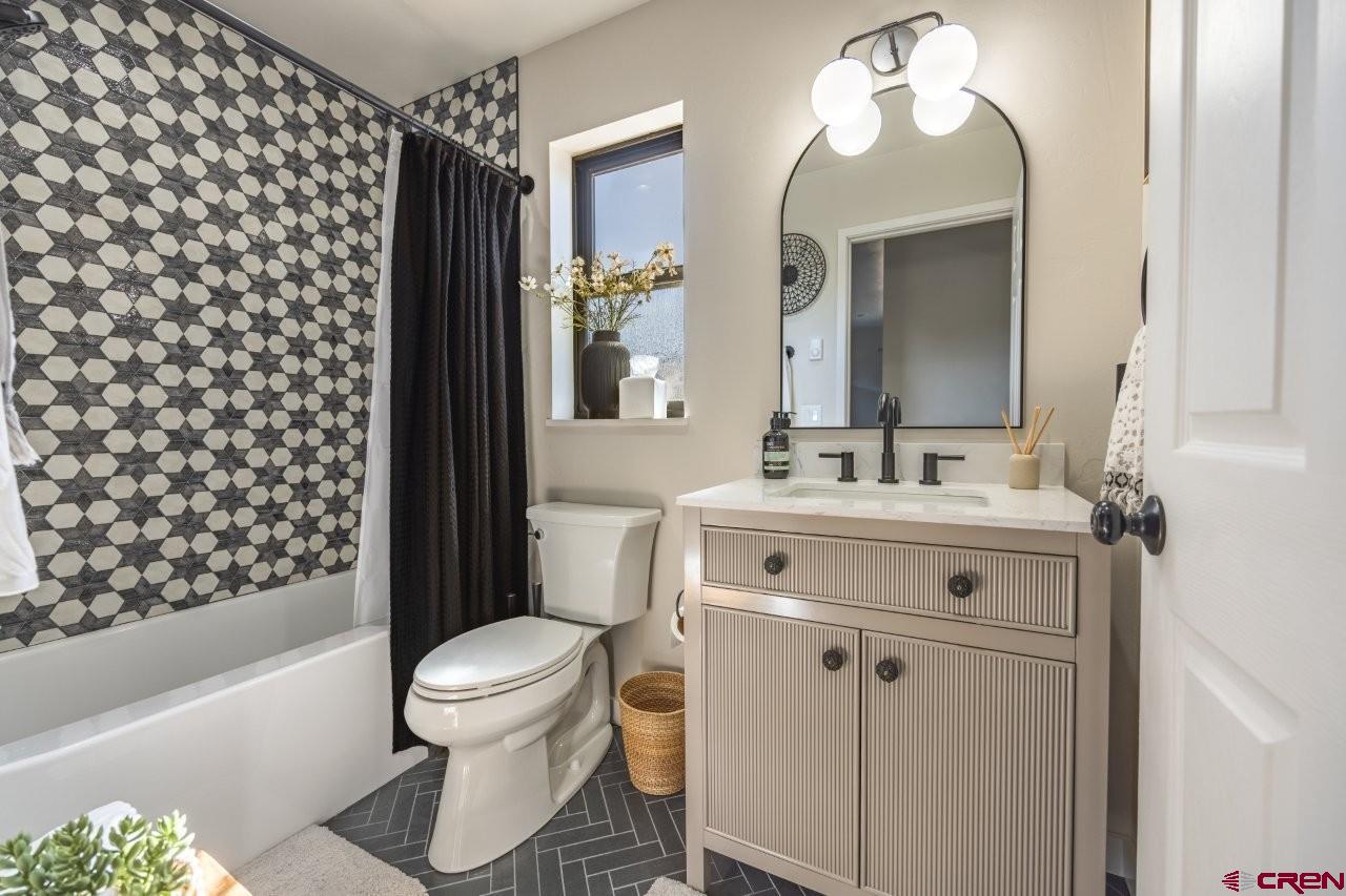 770 North Laura Street Ridgway, CO 81432 - Photo 43 of 45 a bathroom with a sink toilet and shower