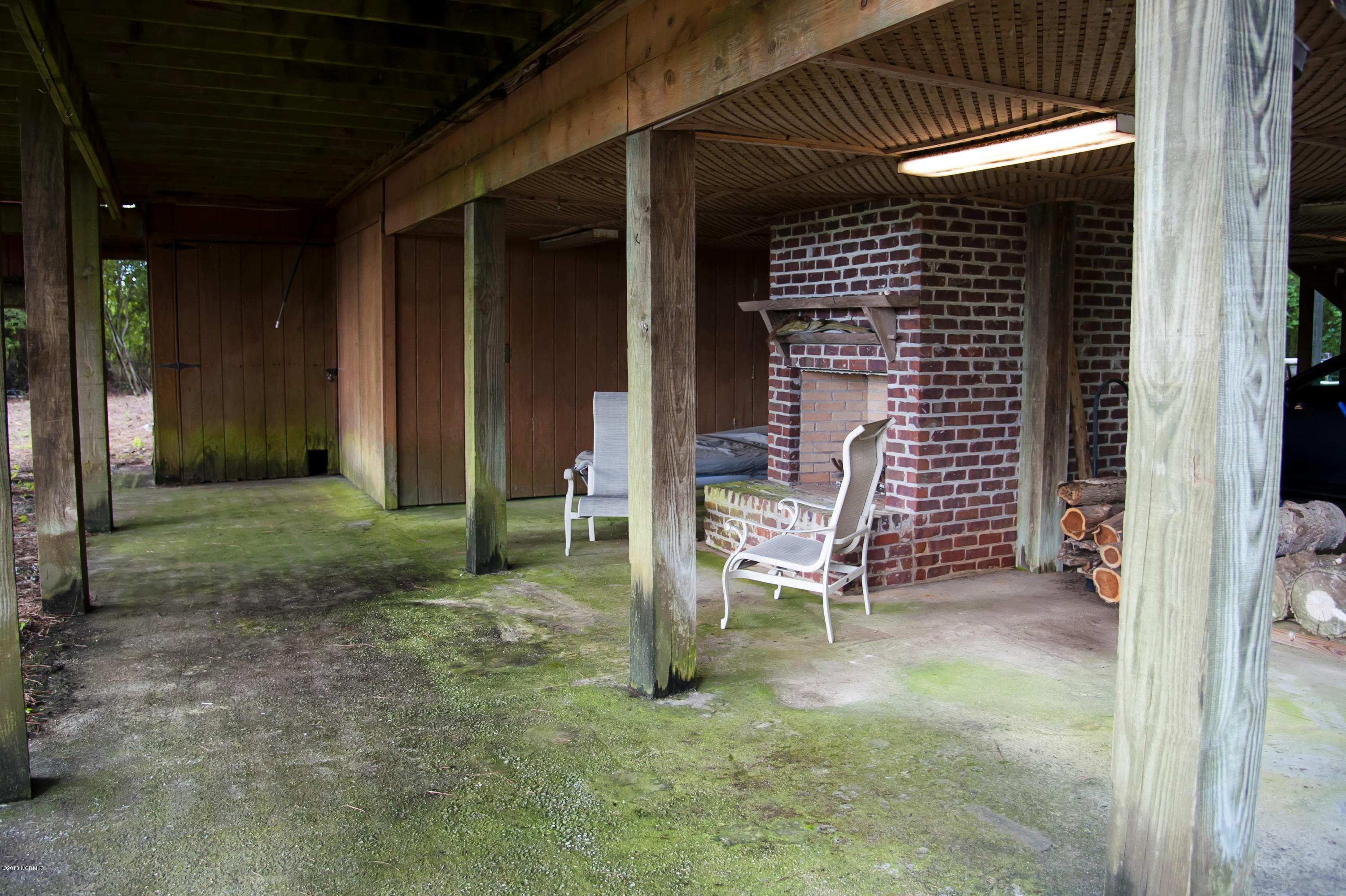 3430 Upper Neck Road Bayboro, NC 28515 - Photo 21 of 76 Outside Fireplace
