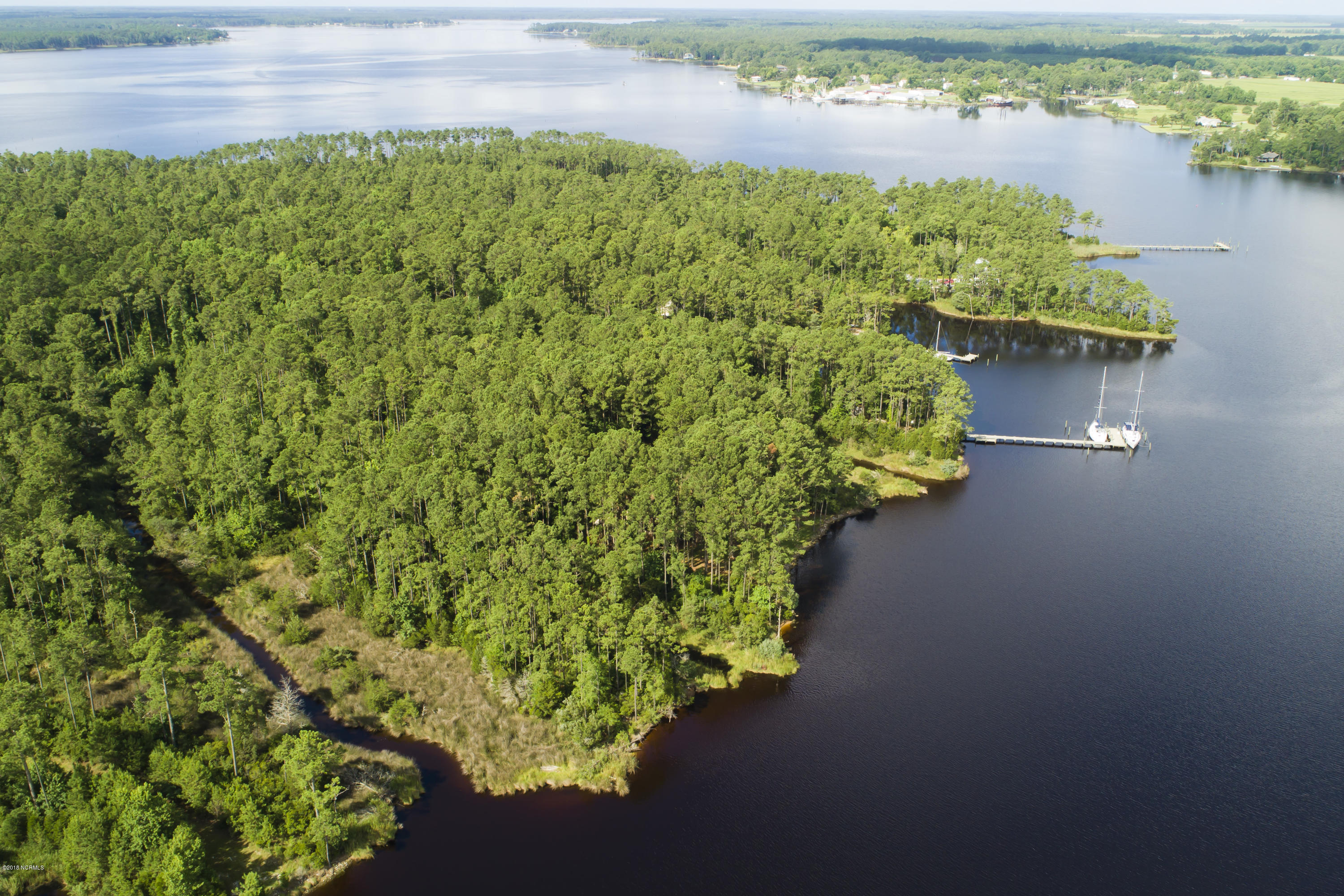 3430 Upper Neck Road Bayboro, NC 28515 - Photo 72 of 76 Home & Boat Dock on Vandemere Creek