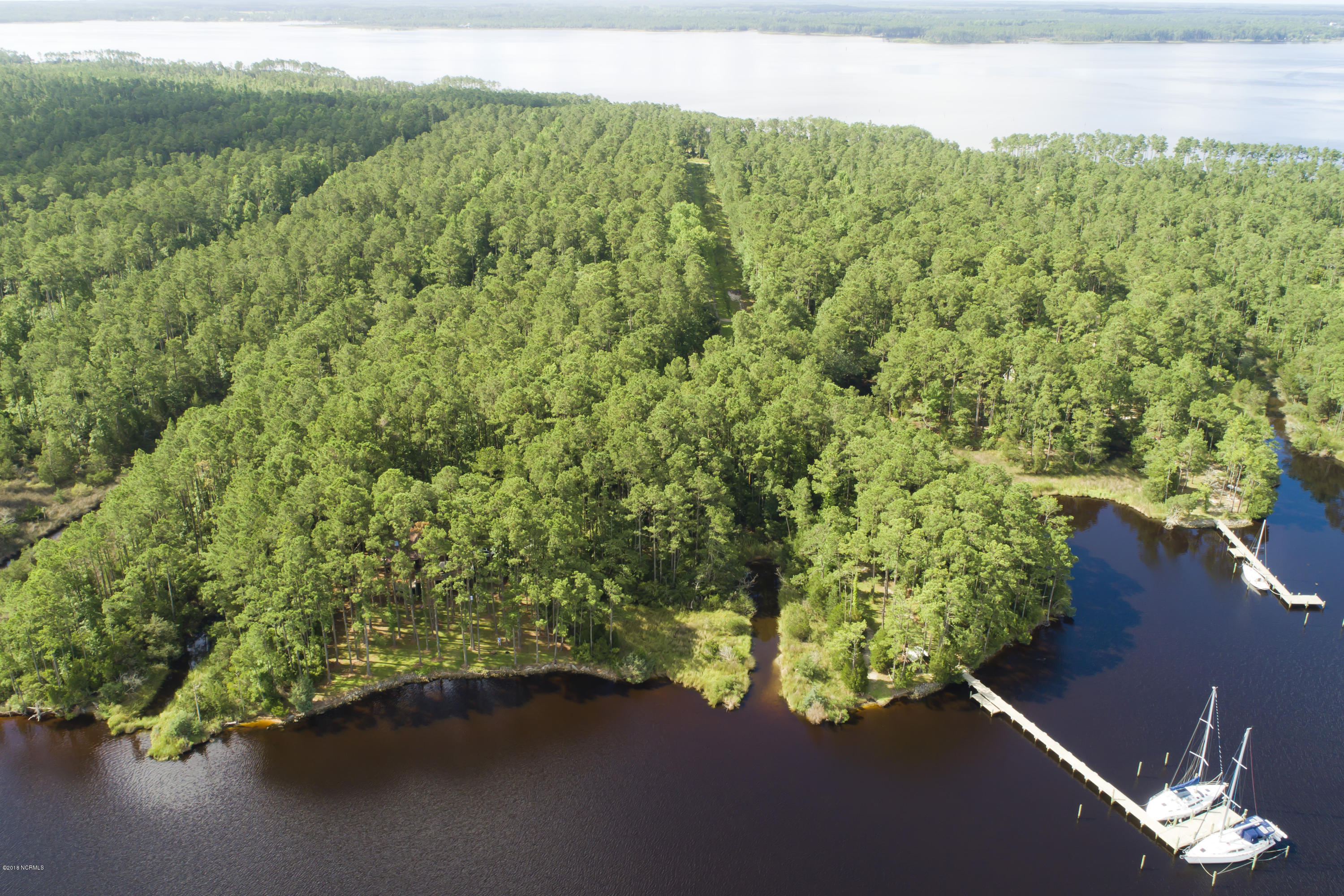 3430 Upper Neck Road Bayboro, NC 28515 - Photo 73 of 76 Home & Boat Dock on Vandemere Creek