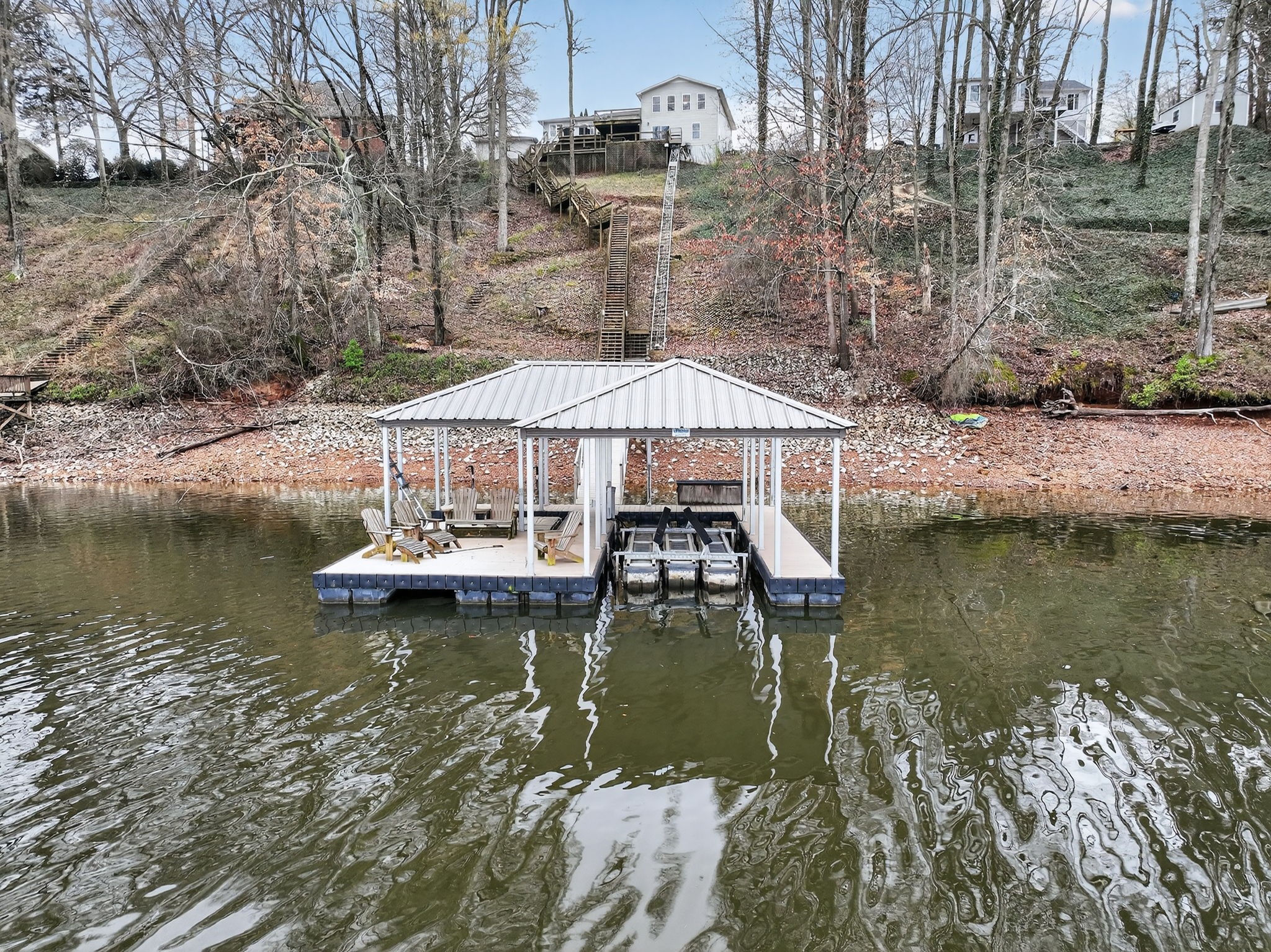 232 Loop Drive Winchester, TN 37398 - Photo 38 of 41 a view of a lake with a house and a lake view