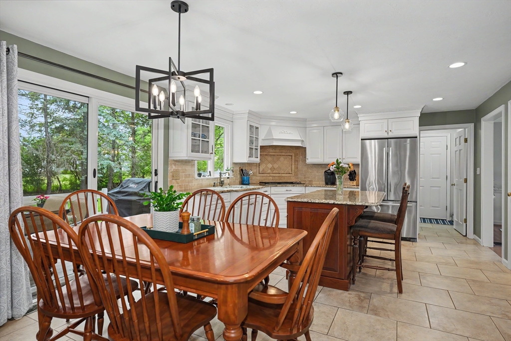 15 Lanthorn Road Northborough, MA 01532 - Photo 11 of 37 a view of a dining room with furniture window and outside view