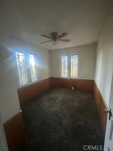 a view of a yard with trees