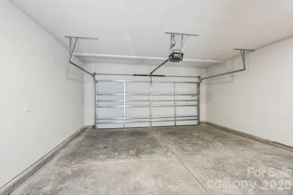 a view of a room with an empty space