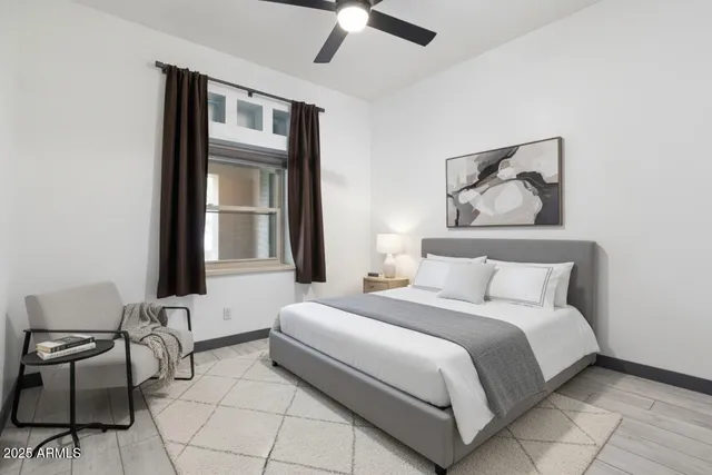 a view of a indoor basketball court