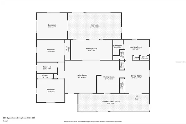 $349,900 | 2091 Oyster Creek Drive, Englewood, FL 34224