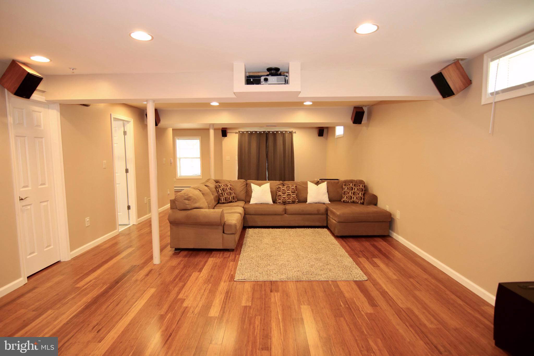 635 Old Waugh Chapel Road Odenton, MD 21113 - Photo 22 of 52 Projector with 7.1 theater sound system