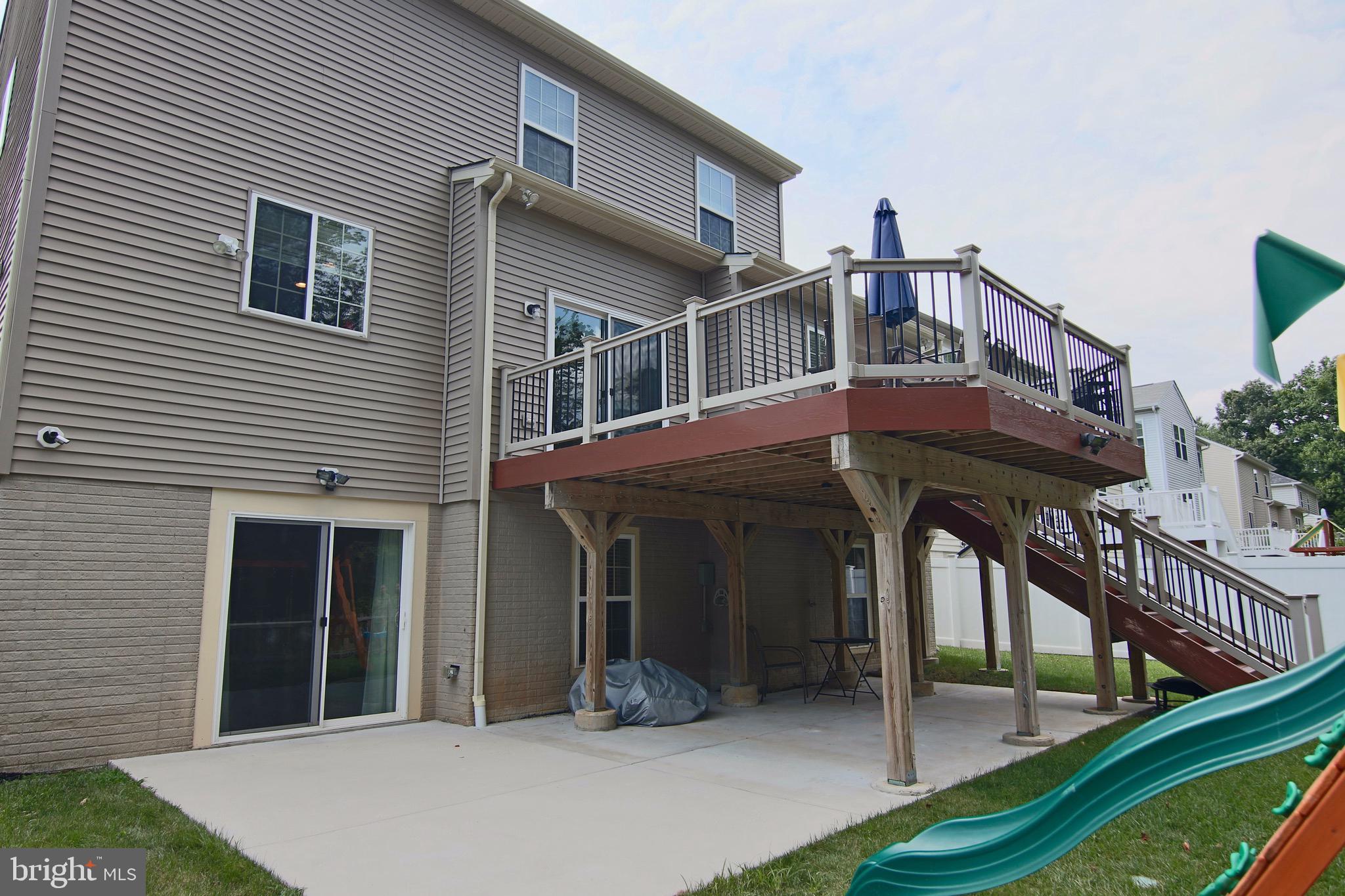 635 Old Waugh Chapel Road Odenton, MD 21113 - Photo 45 of 52 Backyard features patio and deck