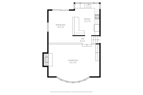 a picture of a floor plan
