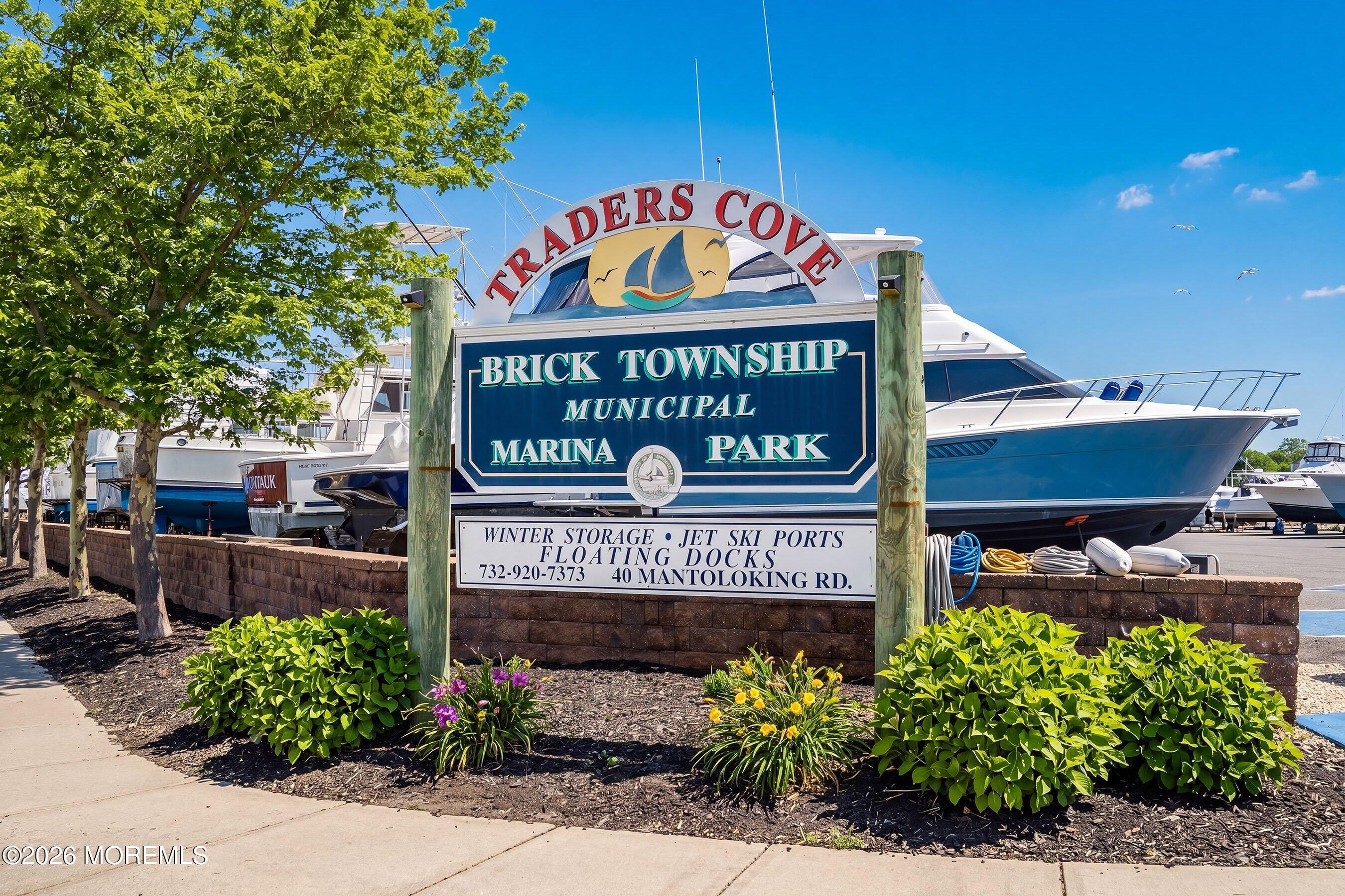753 Eagle View Ridge Road Brick, NJ 08724 - Photo 40 of 52 45-Traders Cove Sign