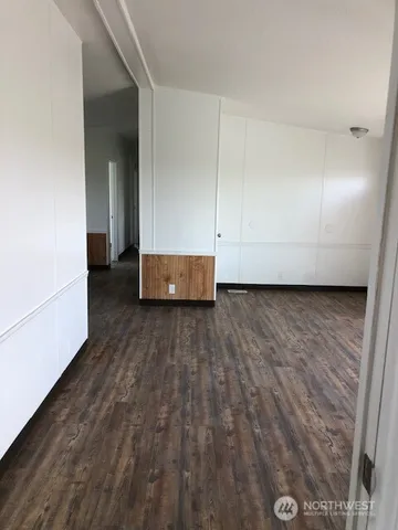 a view of a car garage with a sink