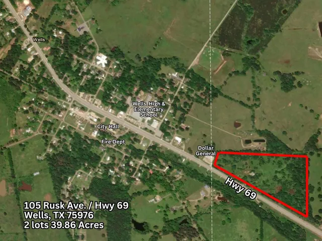 $1,250,000 | 105 Rusk Avenue, Wells, TX 75976