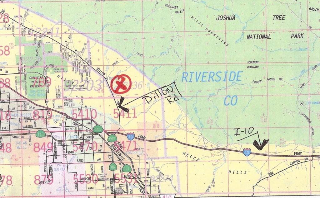 5-ac Old Aqueduct Road Indio, CA 92203 - Photo 9 of 11 a close up of a street sign