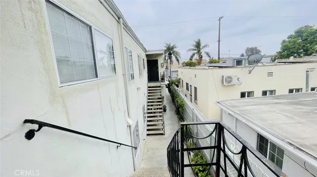a view of a house with a outdoor space