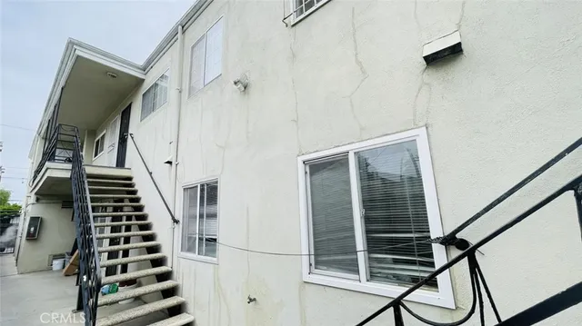 a car parked in front of a house