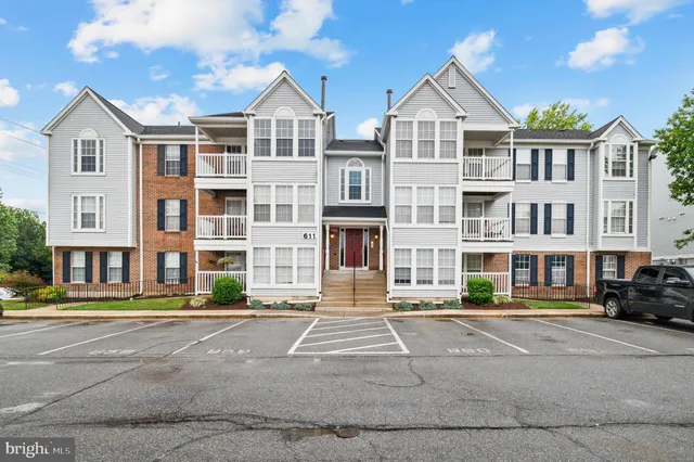 a front view of a building and a street