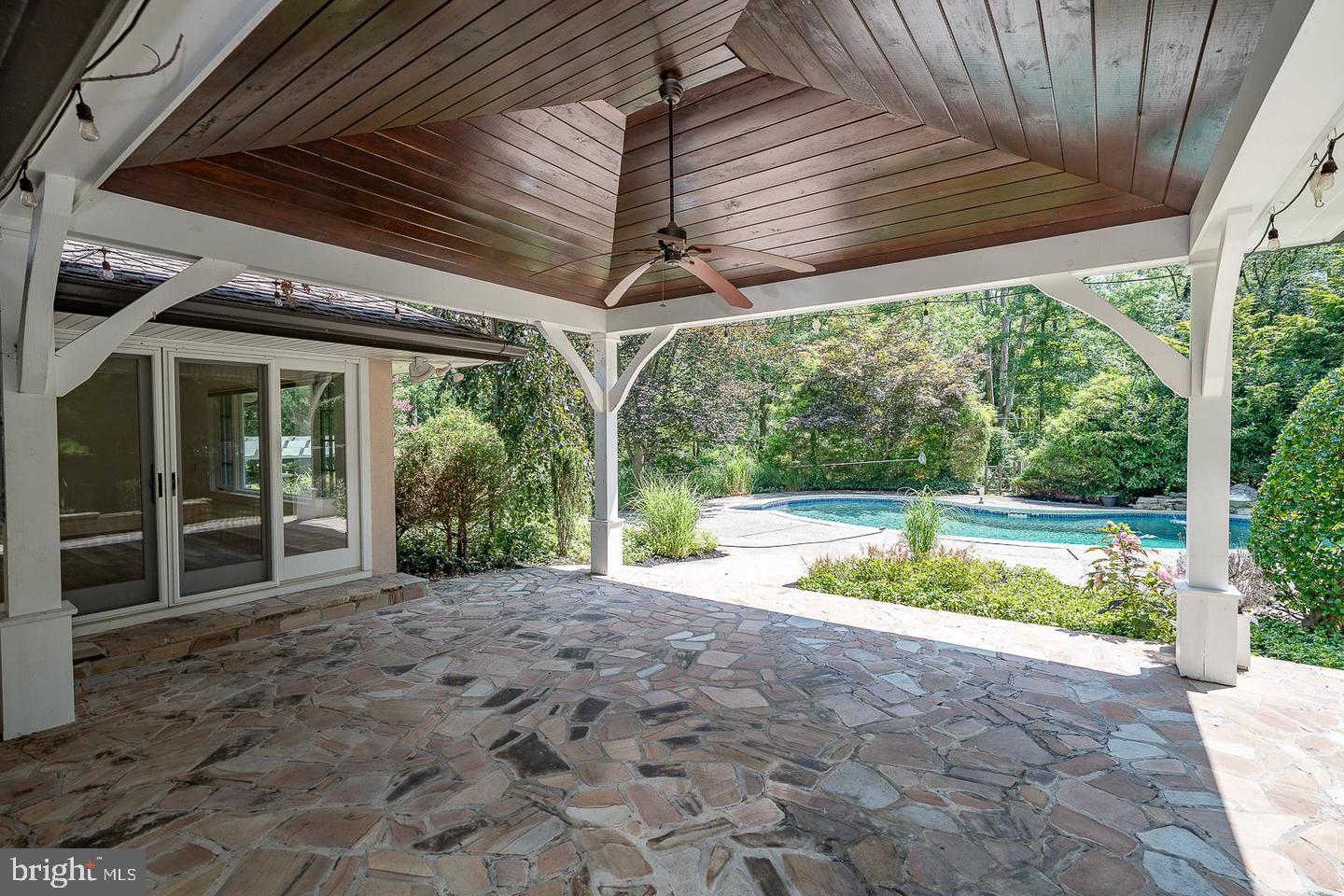 327 Strathmore Road Bryn Mawr, PA 19010 - Photo 50 of 54 Patio off of Breakfast Room