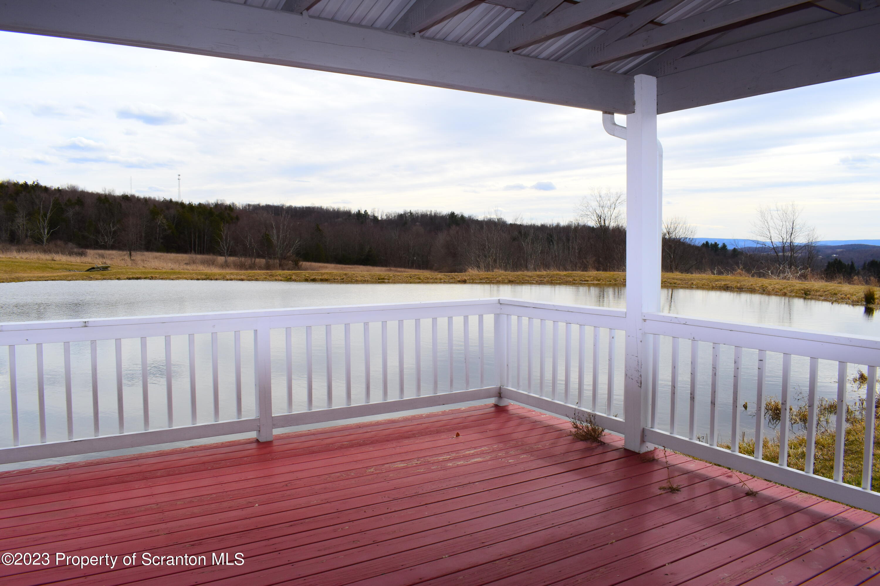 42 South Lott Road Meshoppen, PA 18630 - Photo 8 of 76 a view of an ocean from a balcony