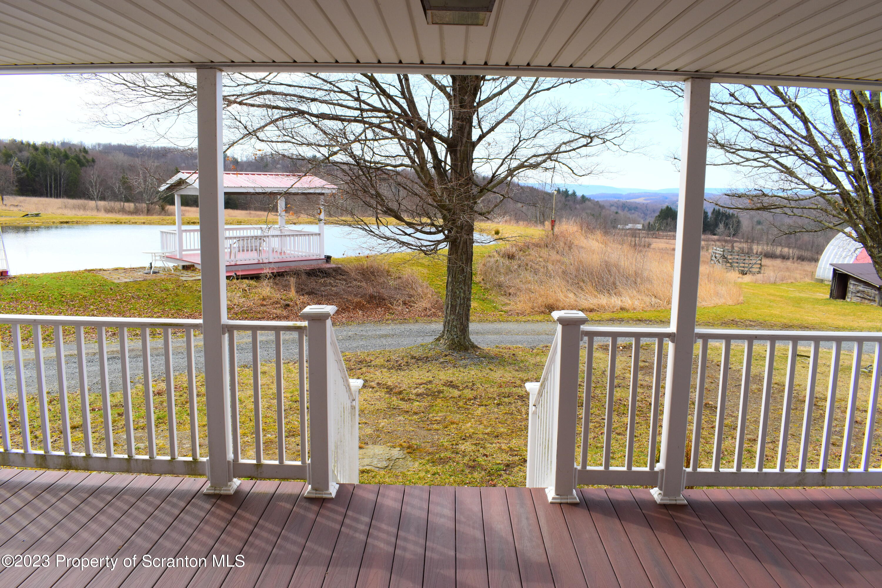 42 South Lott Road Meshoppen, PA 18630 - Photo 9 of 76 a view of balcony with staircase