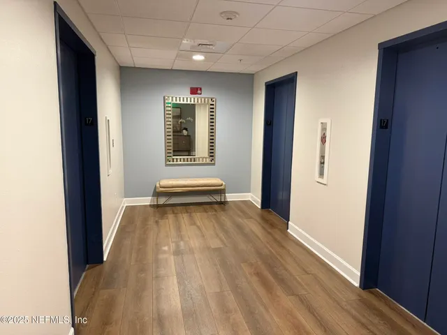 wooden floor in an empty room