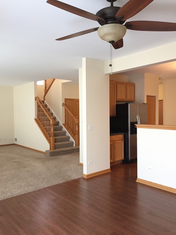 562 Wynbrooke Road Romeoville, IL 60446 - Photo 12 of 24 a view of entryway and hall with wooden floor