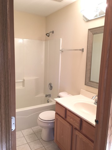 562 Wynbrooke Road Romeoville, IL 60446 - Photo 16 of 24 a bathroom with a sink a toilet and shower