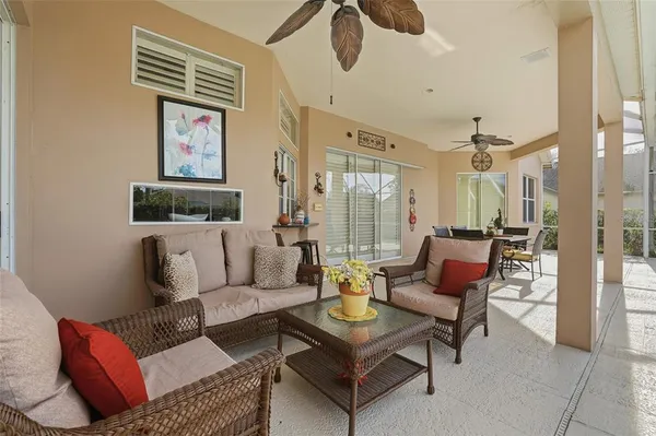 a bedroom with furniture and a couch