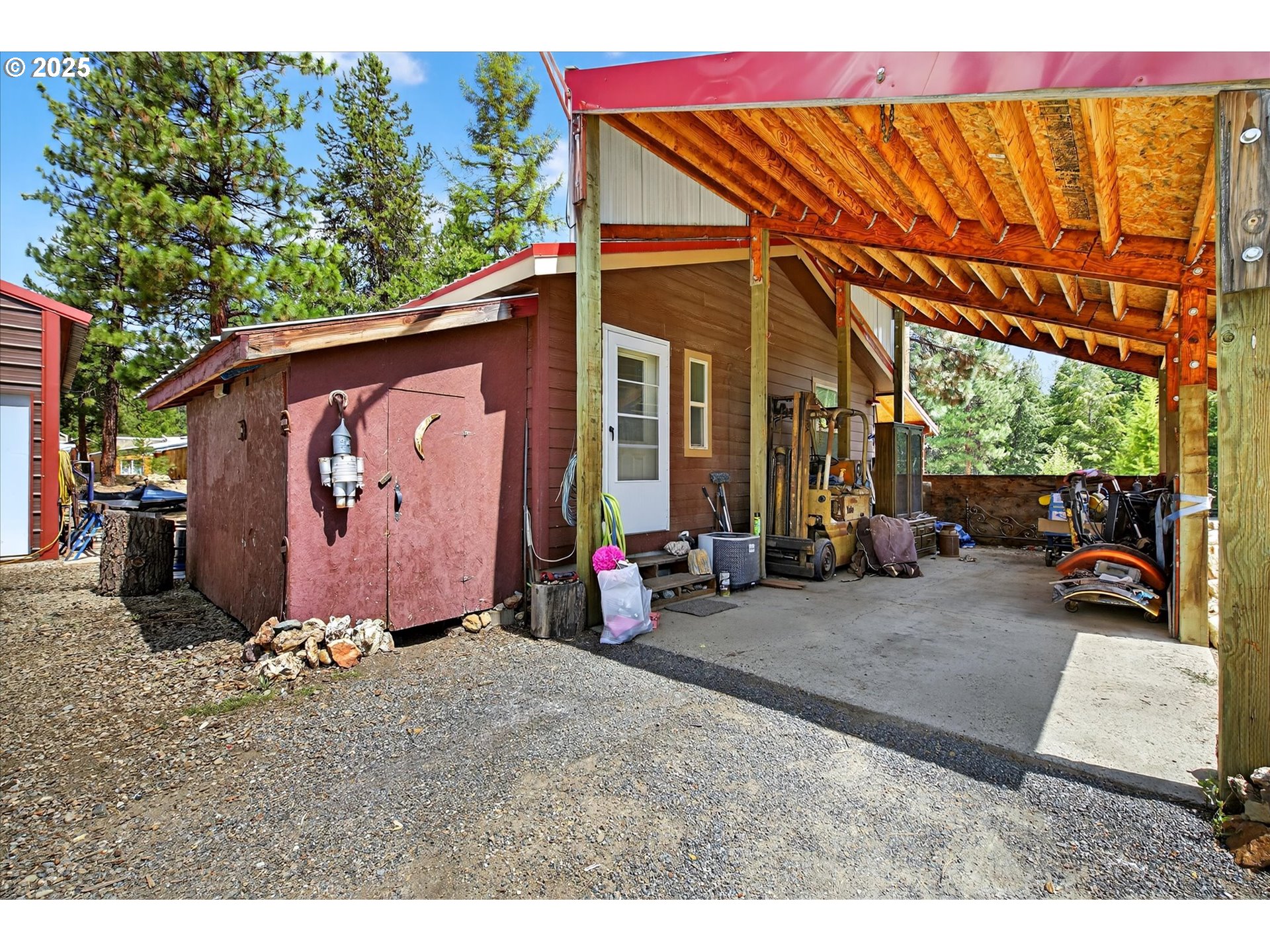 600 Northwest Cupid Avenue Sumpter, OR 97877 - Photo 23 of 29 a view of car parked in front of house