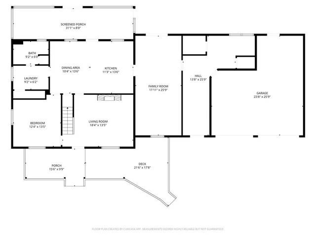 a picture of a bench in a white building