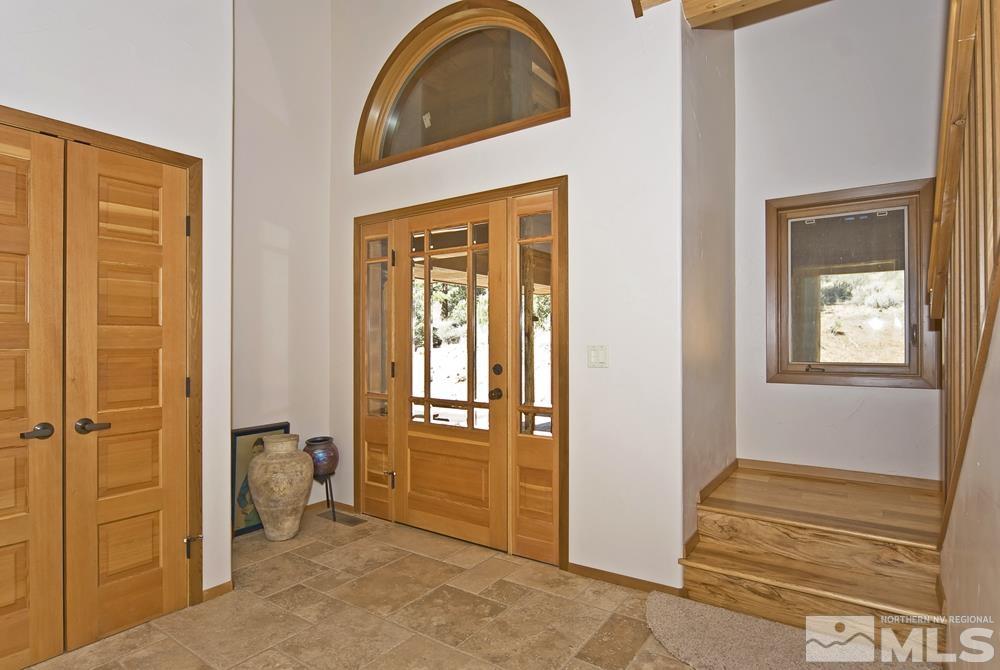 650 Raymond View Road Markleeville, CA 96120 - Photo 11 of 37 a view of an entryway with a workspace