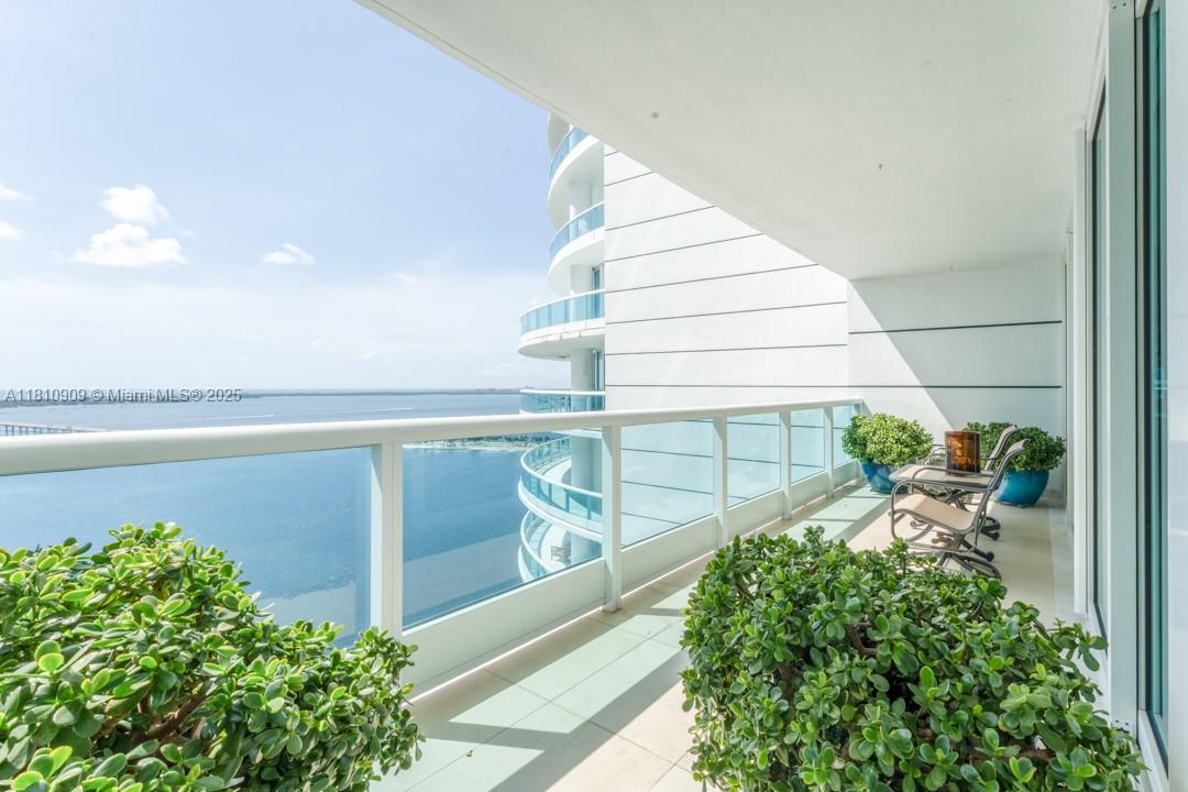 2127 Brickell Avenue, Unit 3304 Miami, FL 33129 - Photo 1 of 39 a view of a balcony with outdoor space