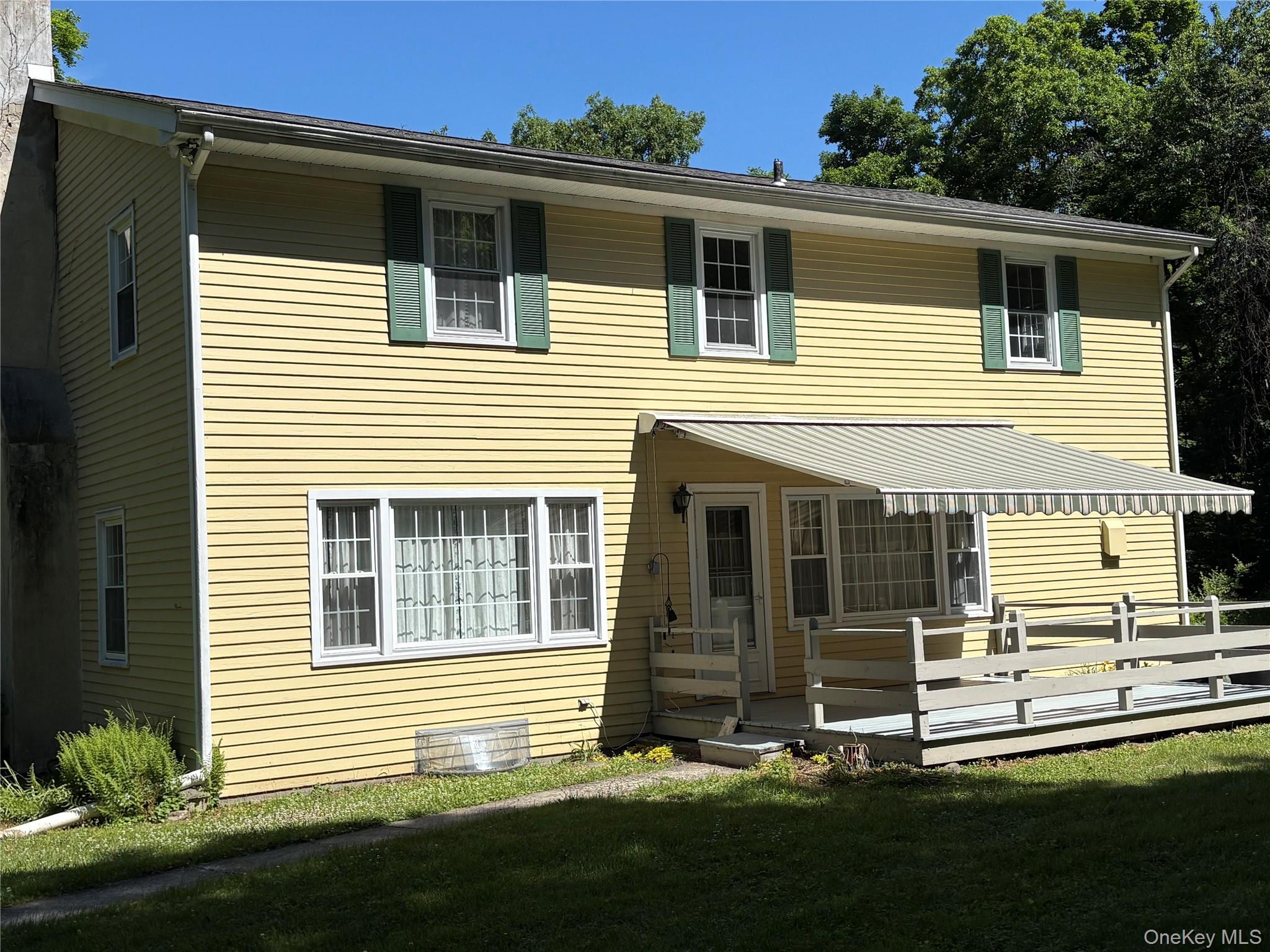 72 Egbertson Road Campbell Hall, NY 10916 - Photo 44 of 45 Good sized deck with canopy
