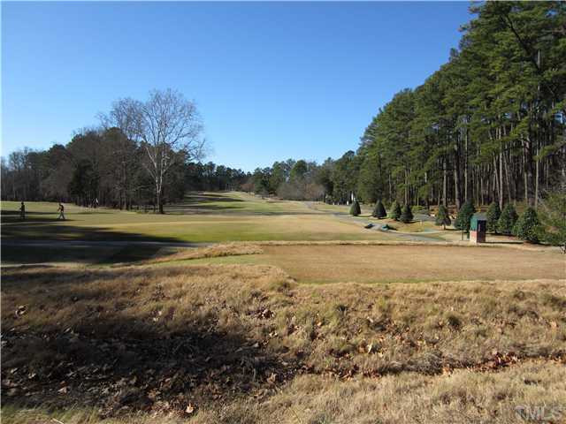 3601 Hathaway Road Durham, NC 27707 - Photo 3 of 3 View of Hope Valley Golf Course from front of lot View