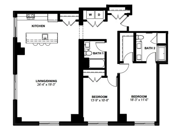 $7,655 | 1 Canal Street, Unit 1202, Boston, MA 02114