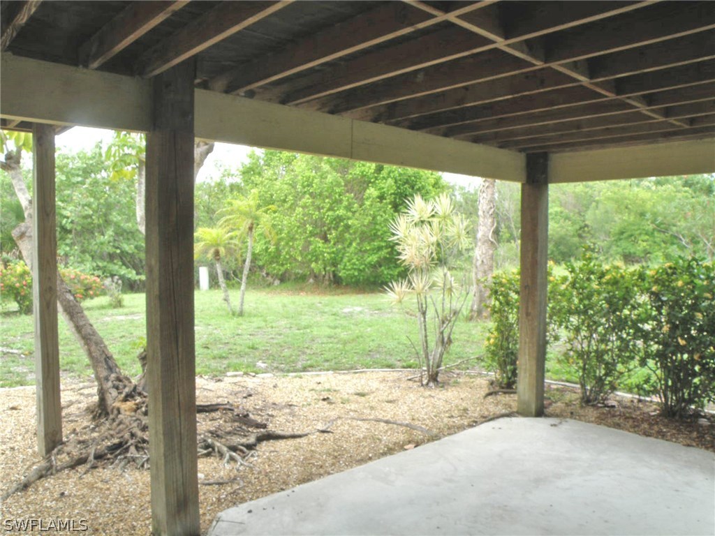1439 Albatross Road Sanibel, FL 33957 - Photo 15 of 21 a view of a porch