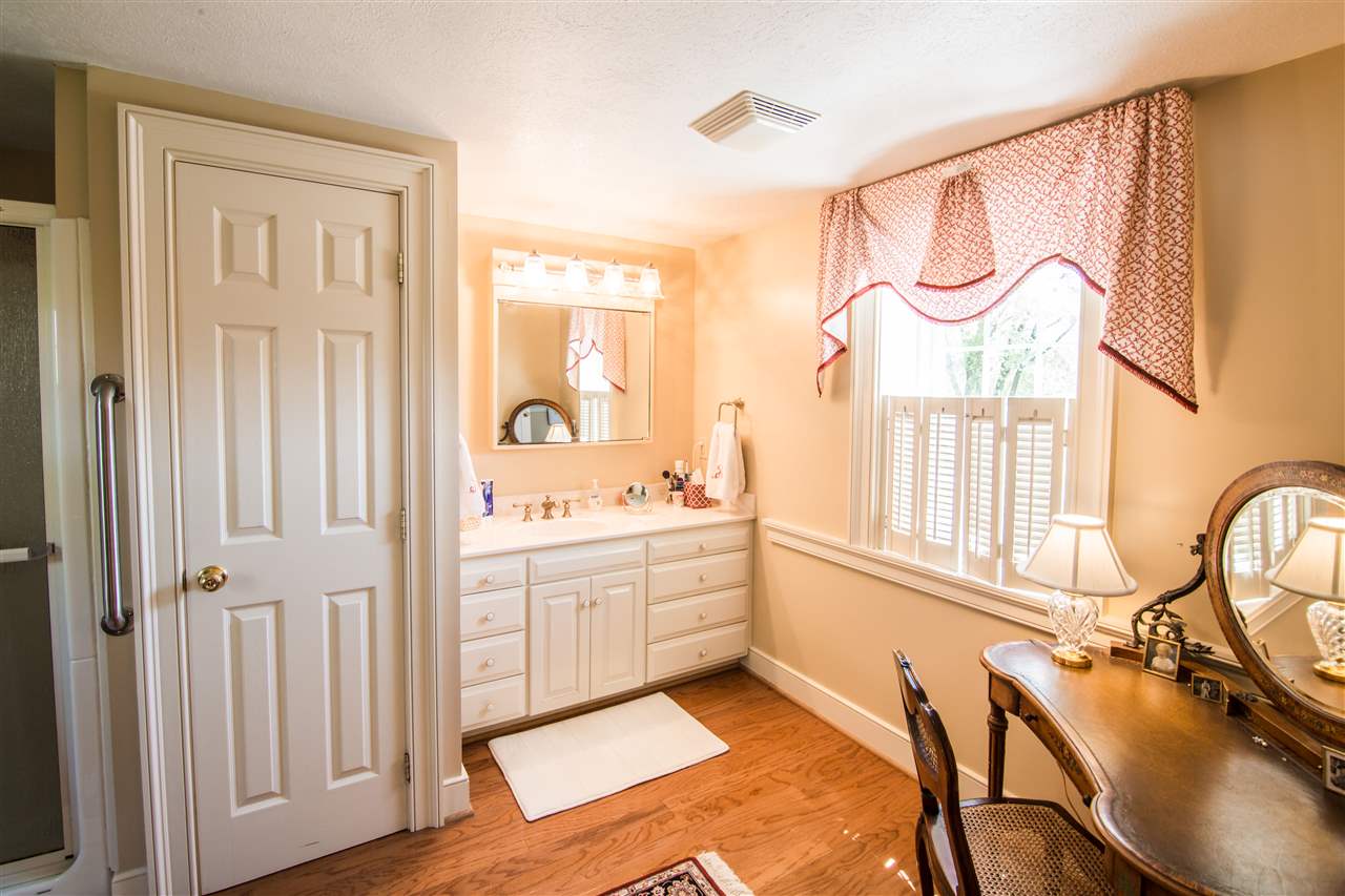 6389 Spring Creek Road Bridgewater, VA 22812 - Photo 35 of 41 a bathroom with a sink a mirror and a window