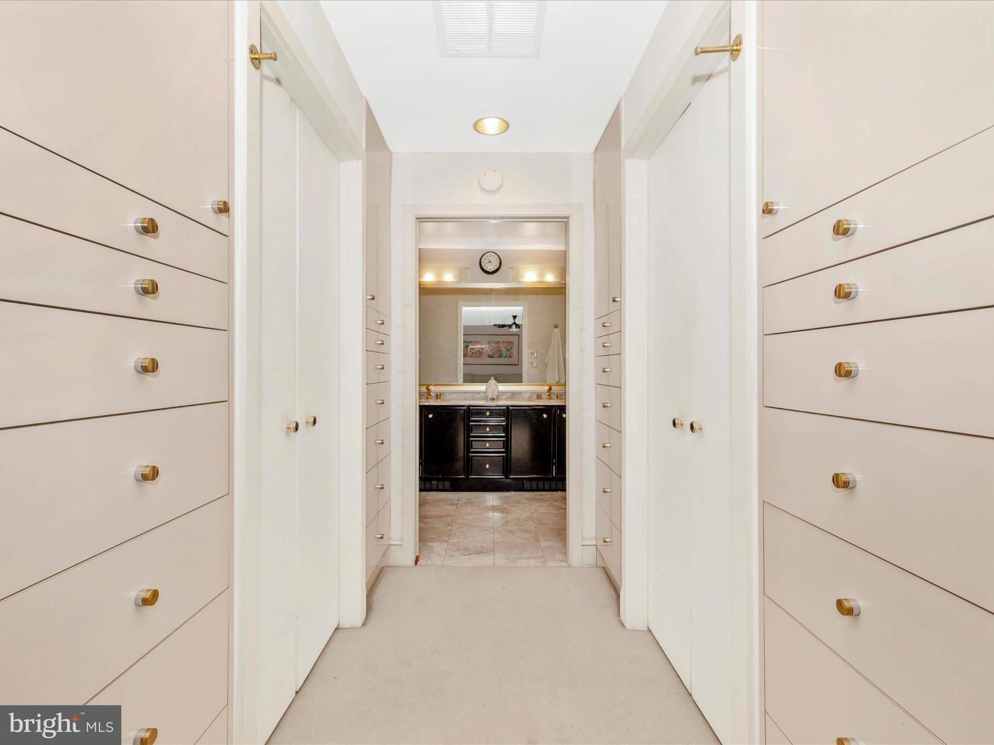 8207 Marcie Drive Baltimore, MD 21208 - Photo 38 of 67 a view of a hallway with closet