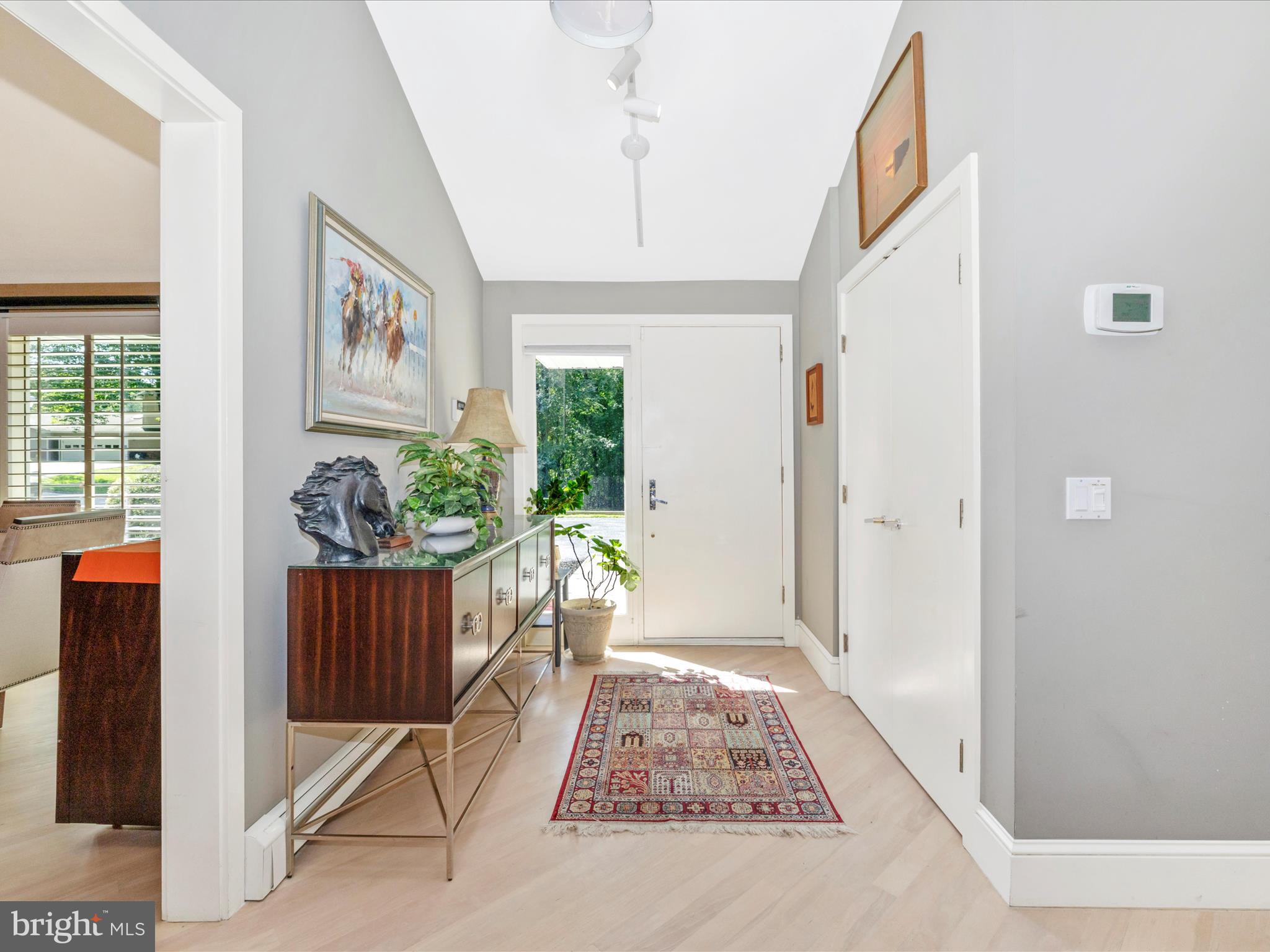 8207 Marcie Drive Baltimore, MD 21208 - Photo 8 of 67 a view of entryway with wooden floor