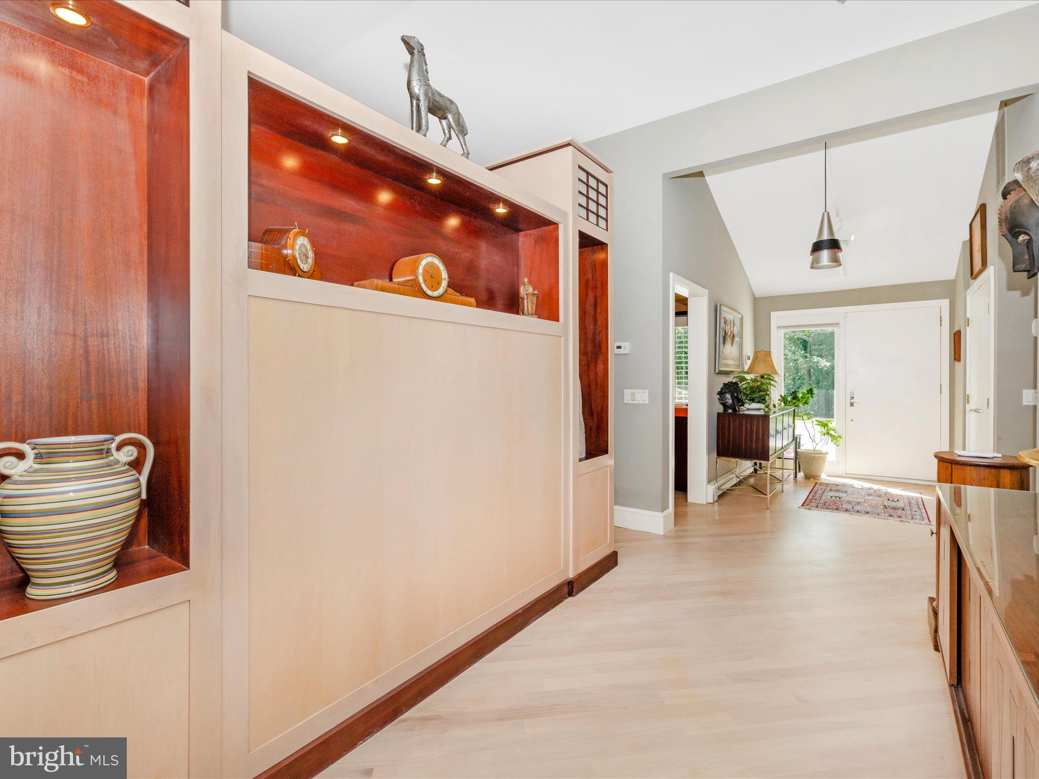 8207 Marcie Drive Baltimore, MD 21208 - Photo 10 of 67 a view of an entryway with wooden floor