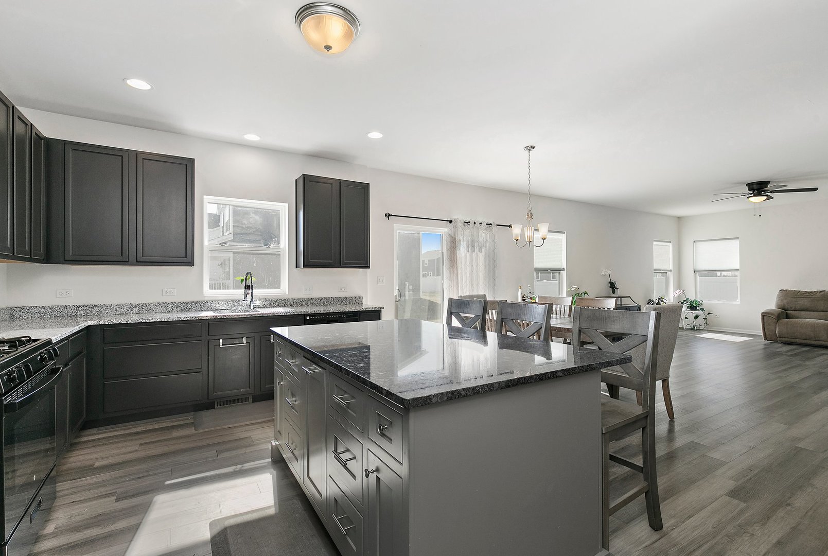 335 Snowdrop Lane Elgin, IL 60124 - Photo 8 of 25 a large kitchen with granite countertop lots of counter top space