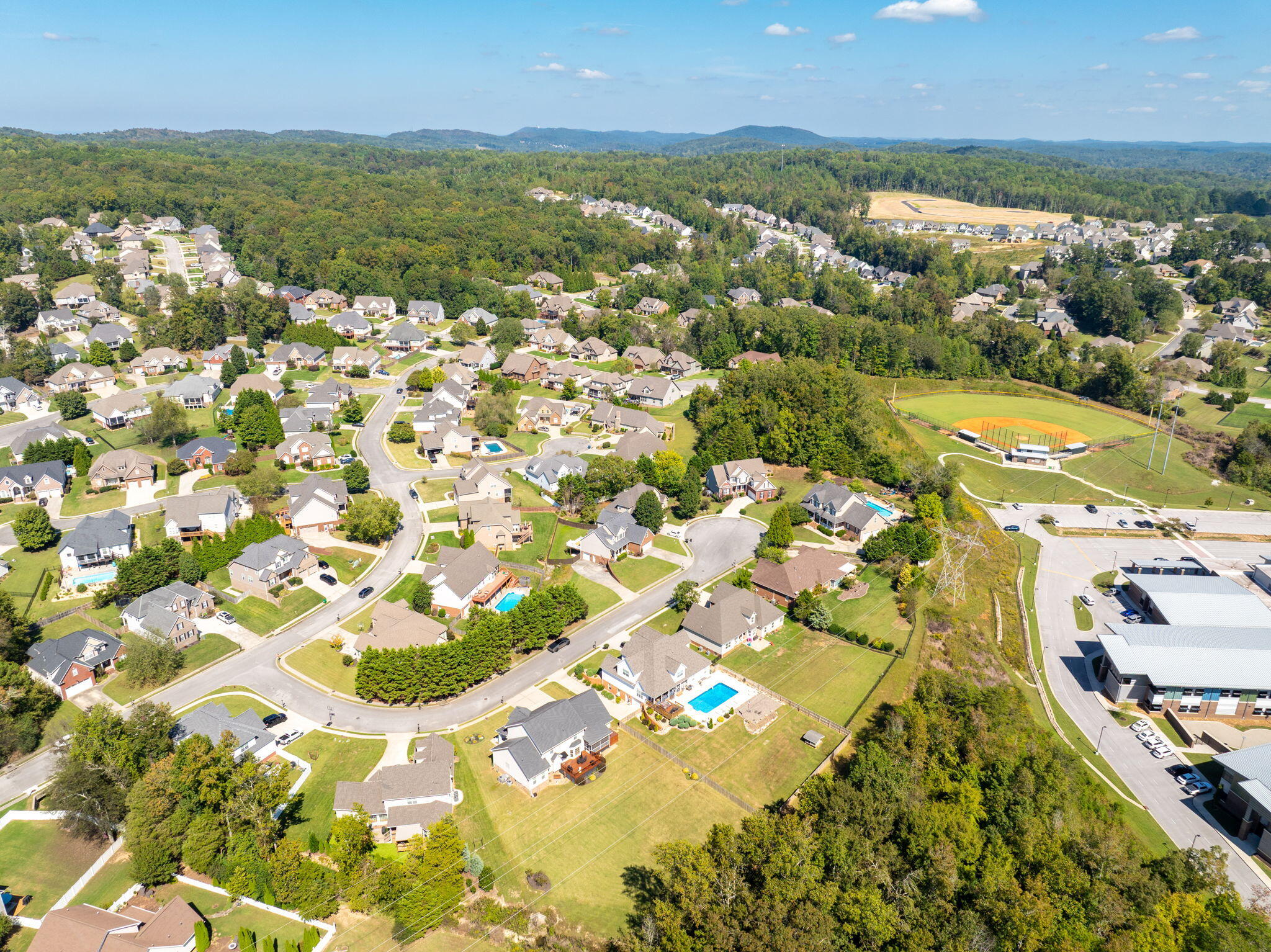 3860 Sweetbay Lane Apison, TN 37302 - Photo 58 of 62 Aerial View