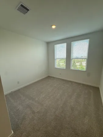 a view of empty room