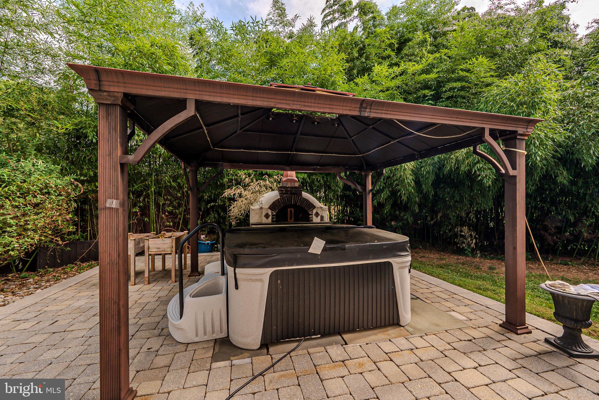 1507 Turkey Run Road Wilmington, DE 19803 - Photo 44 of 50 Hot Tub & Pizza Oven