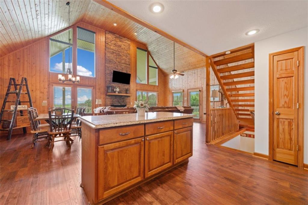 82 Emelia Road Morganton, GA 30560 - Photo 13 of 45 a kitchen with stainless steel appliances granite countertop a stove and a refrigerator