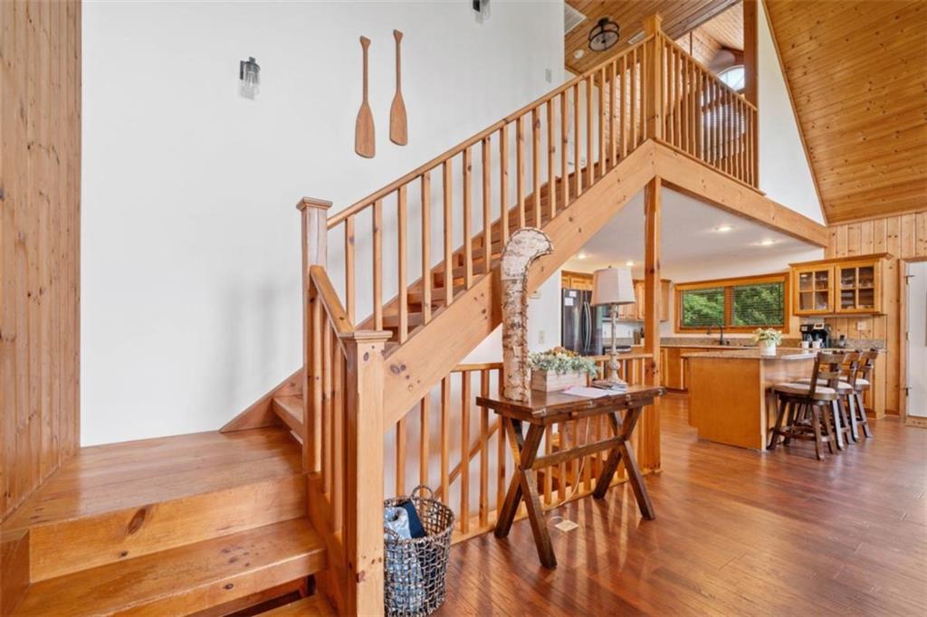 82 Emelia Road Morganton, GA 30560 - Photo 22 of 45 a view of entryway and hall with wooden floor