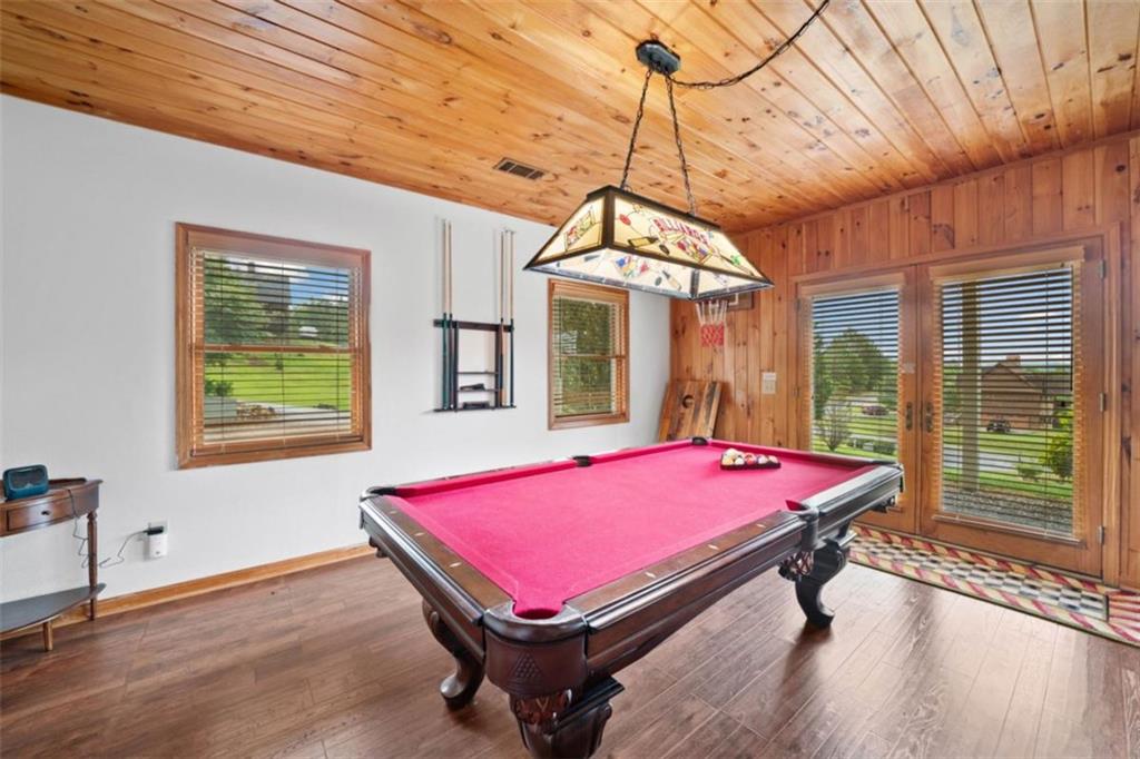 82 Emelia Road Morganton, GA 30560 - Photo 32 of 45 a room with pool table and windows