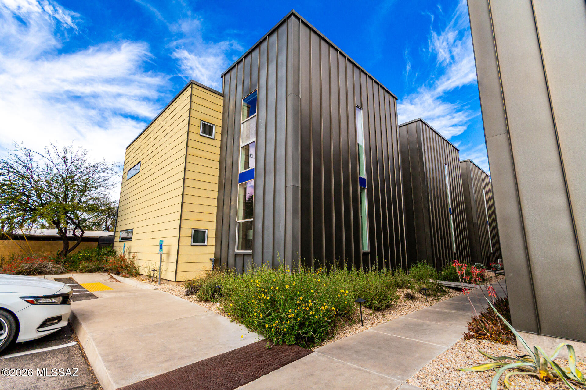 3605 East 3rd Street Tucson, AZ 85716 - Photo 2 of 39 Stunning industrial architectural style designed by Rob Paulus in Modern Indigo community!